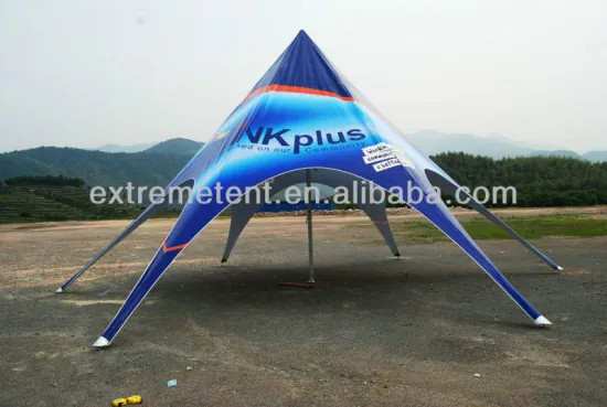 12*6m Outdoor Aluminum Star Tent with printing