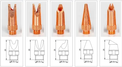 Laser Welding Machine Spare Parts: QILIN Wire Sending Nozzle