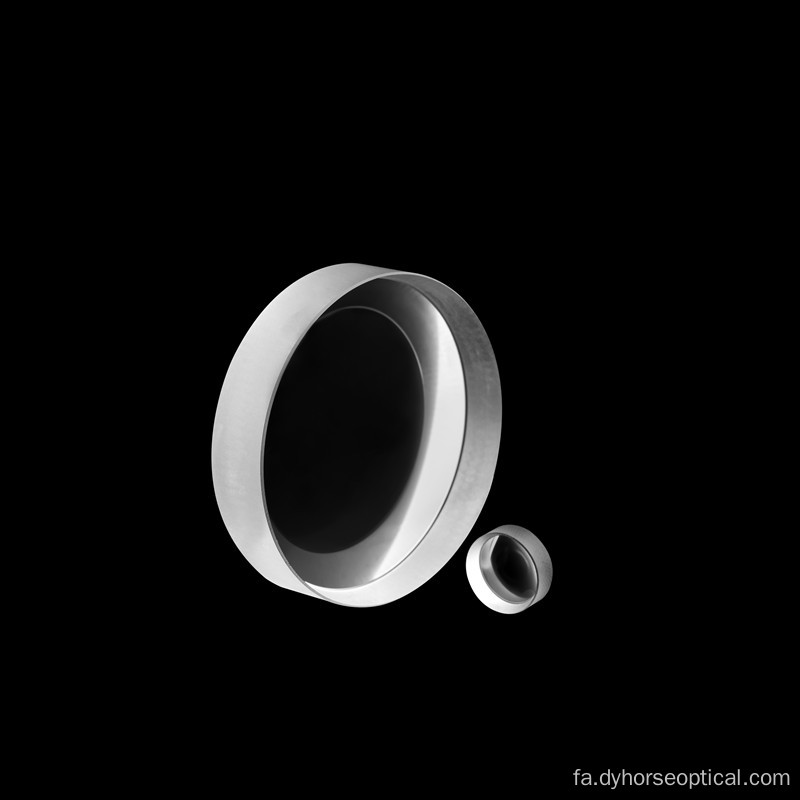 لنزهای کروی Biconcave کلسیم فلوراید کلسیم