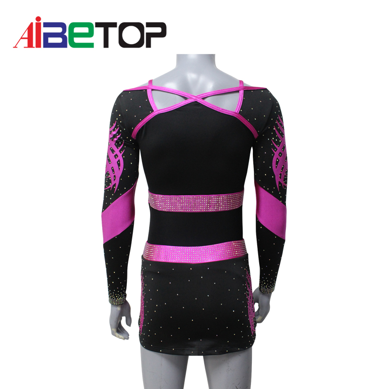 Custom Cheer And Dance Girls Cheerleaders Outfits3