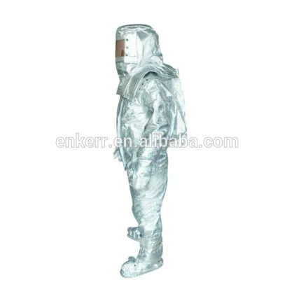 heavy duty alumunized fire entry suits, fire fighting suits, firefighter suits