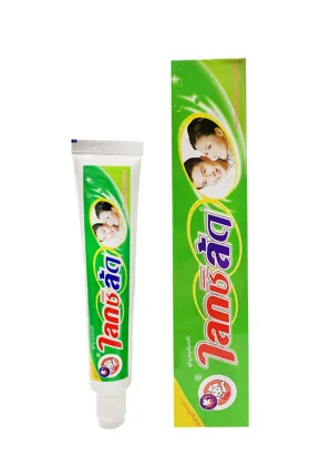 Valentine`s green crystal toothpaste