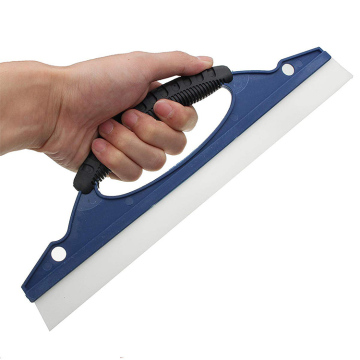 11.8 Inch Transparent Silicone Squeegee for Glass Window Wiping