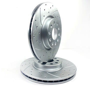 Latest High Quality Drilled and Slotted 53003 Brake Disc Brake Rotor from Chinese Supplier Dodge
