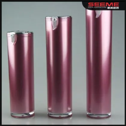 empty sunscreen bottle acrylic airless sunscreen cream bottle sunscreen bottle