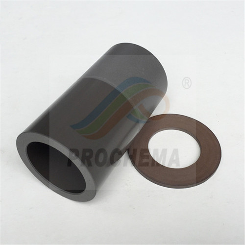 PTFE thermal Resistance conductive Graphite Tube