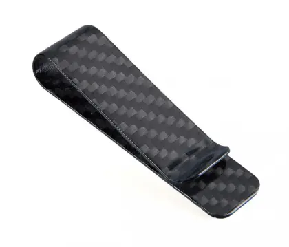 Carbon fiber money clip S size