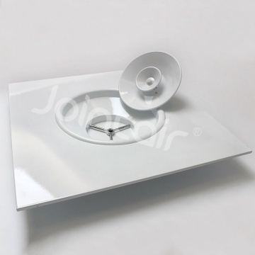 Diffuseur d&#39;air circulaire de plafond en aluminium avec cône réglable