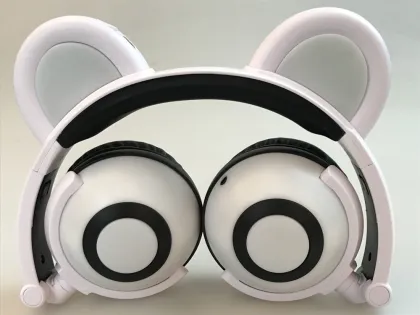 Bear ear headphone for children
