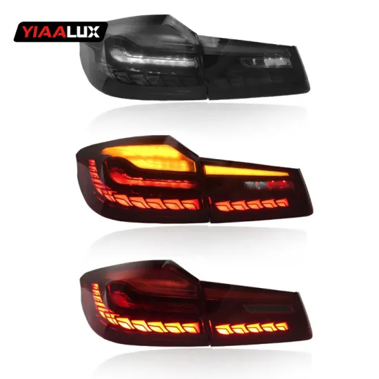 High Quality LED Taillights for BMW 5 Series G30/G38 2017-2021 - Dragon Scale Red Rear Lights