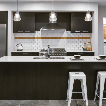 Melamine Finegrain Kitchen Cabinets