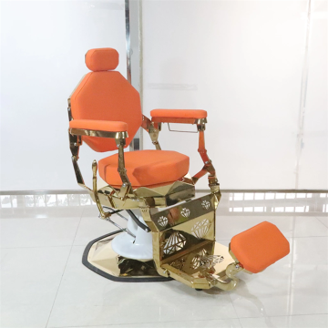 Hot Selling Modern Luxury Vintage Barber Chairs: New Design for Hair Salon Furniture