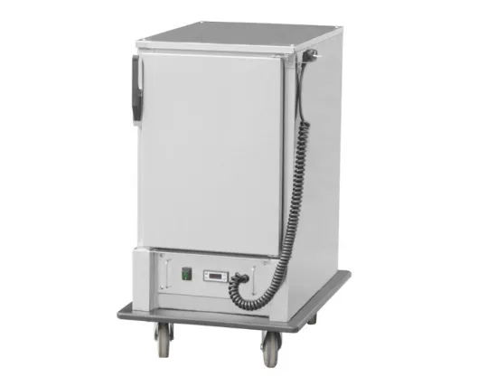 Commercial Electric Hot Food Warmer Cabinet Trolley with Temperature Display