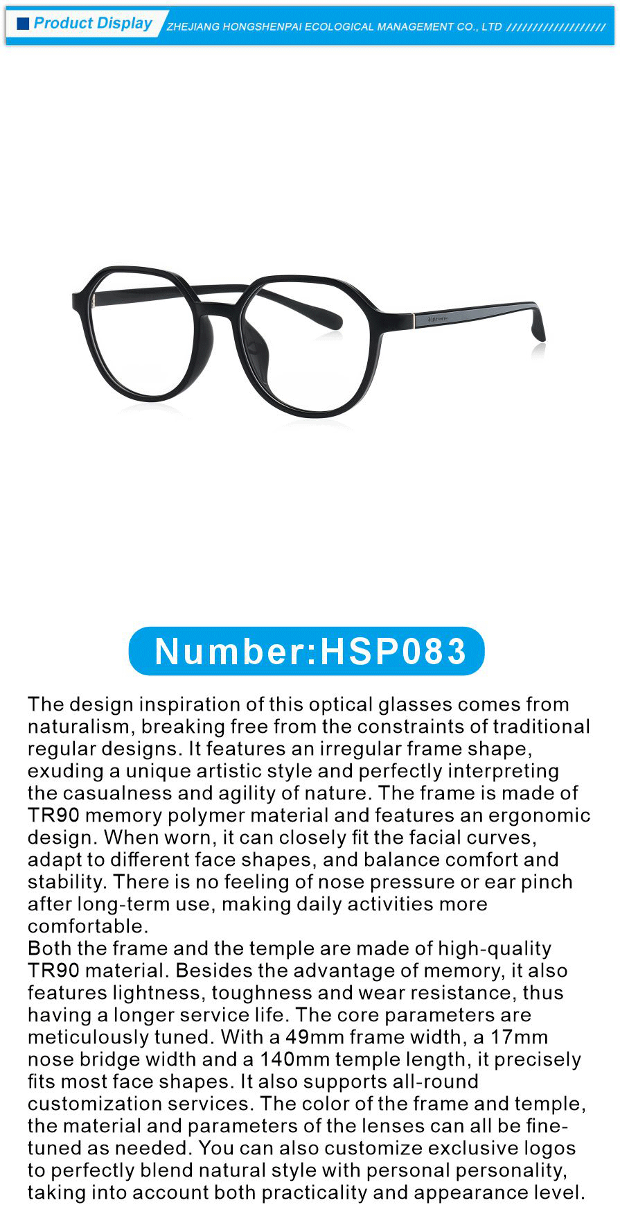 tr90 women optical glasses