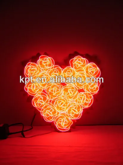 DIY high brightnss el wire for Toy, advertisement, sign etc.