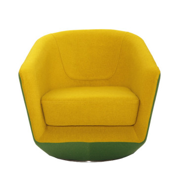 Modern children armchair furniture fabric U turn armchair inspired by Niels Bendtsen