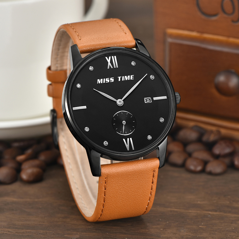 Oem Stainless Steel Case Waterproof Quartz Watches