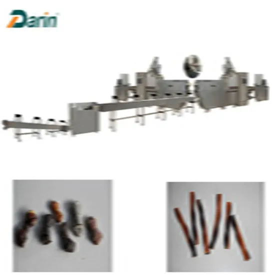 Healthy and nutritious pet treats production line