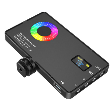 RGB Video Light: LED κάμερα πλήρους χρώματος Φωτογραφία Πλήρης φως -