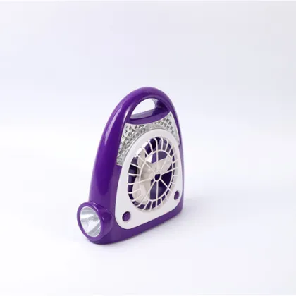 Rechargeable Desk Fan with Emergency Light