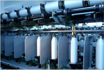 Mesin twist filamen RF310