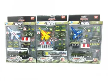 DIE CAST METAL ARMY SET