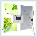 Roll up horizontal banner X stand