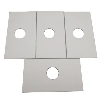 White 96% Alumina Ceramic Sheet for MOSFET Heat Sink