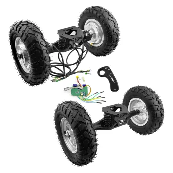 DIY Electric Skateboard Kit: Remote Control Off-Road Longboard with Dual Direct Drive Hub Motors