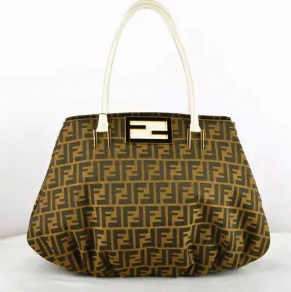 Fendi ′Mia′ tote With fabric Bag 2567
