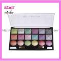 Warm 18 kleuren parel oogschaduw Kit & make-up Set