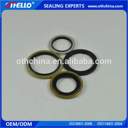 EPDM Bonded Washer Bonded Seal self centering bonded dowty seals