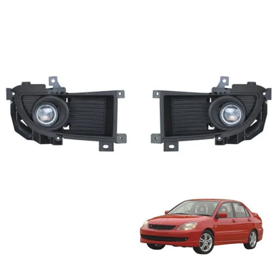 Fog Light Bumper Kit Clear Lens - OE Style Fit for 2004-2005 Mitsubishi Lancer PAIR