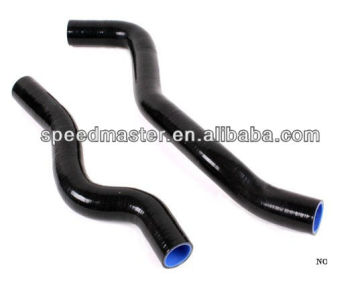 Kit di tubi del refrigerante del radiatore silicone automatico per Mitsubishi Evo 6 CP9A (4G63) 1999-2001 2000