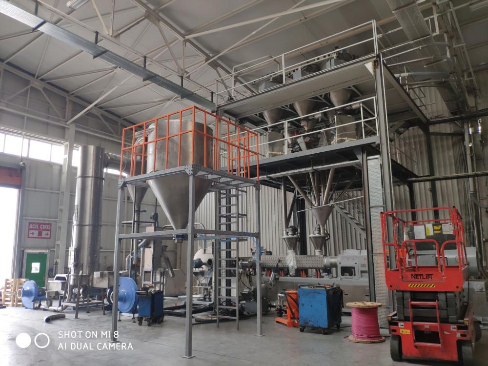 Semi-conductive Insulating Compound Granules Extruder Making Mahcine