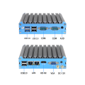Dual LAN dan 2RS232 PC Mini Industri Fanless