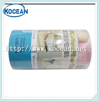 Microfiber cleaning cloth set