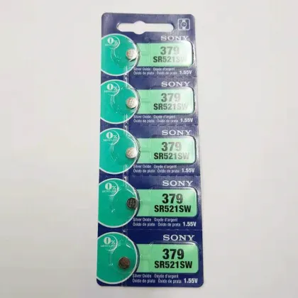 High Quality 1.55V Button Battery 0% Hg 377 AG4 for Sony Electronics