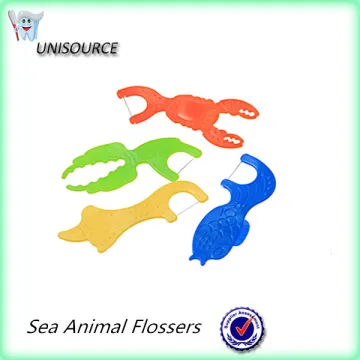 Sea Animal Flossers Fish Children Dental Floss