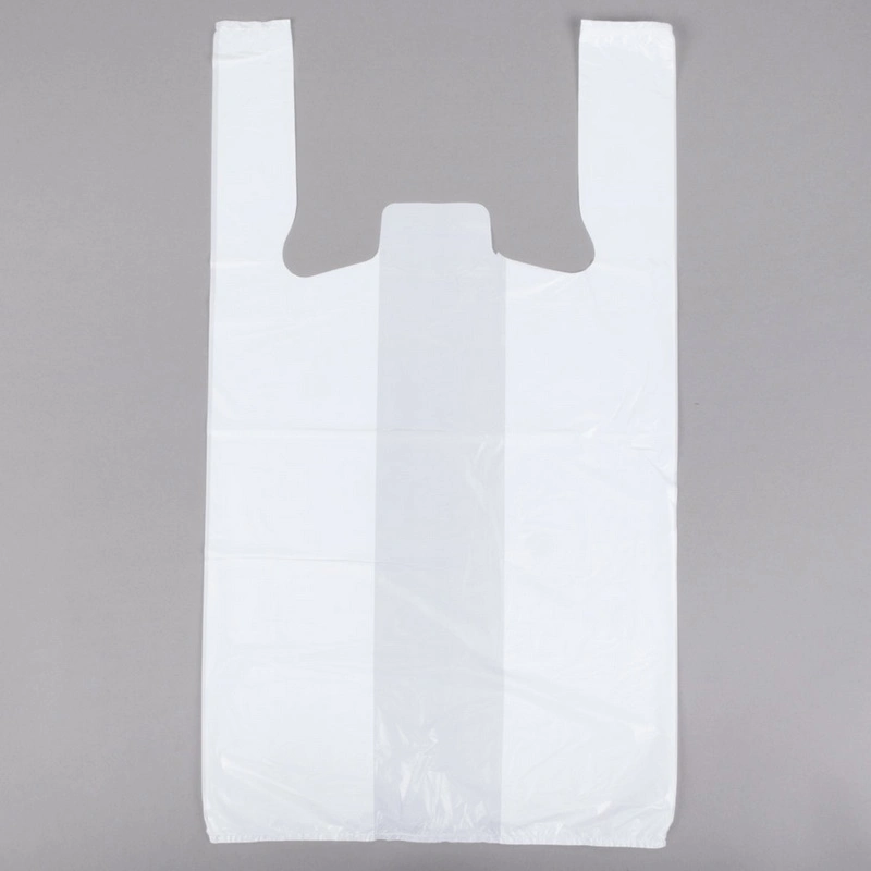 HDPE Carrier Bag Plastic Forks Bulk Thank You T-Shirt Bag Plastic Vest Bag