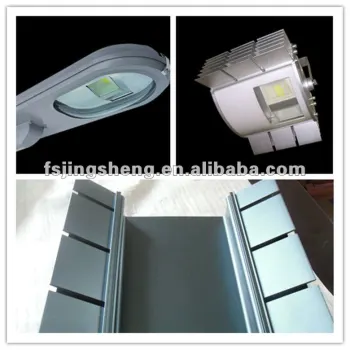 anodized aluminium radiator for Led street lamp