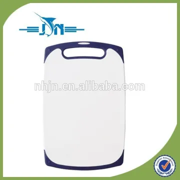 non slip kitchen plastic cutting board/anti-slip chopping board/chopping block