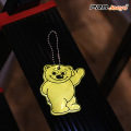 Reflektif Bear PVC Keychain Untuk Penggunaan Keselamatan