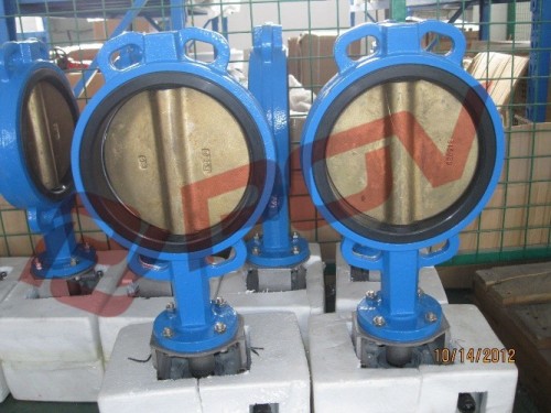 On/off Acid Wafer Electric Aluminium Bronze Butterfly Valve, High ...
