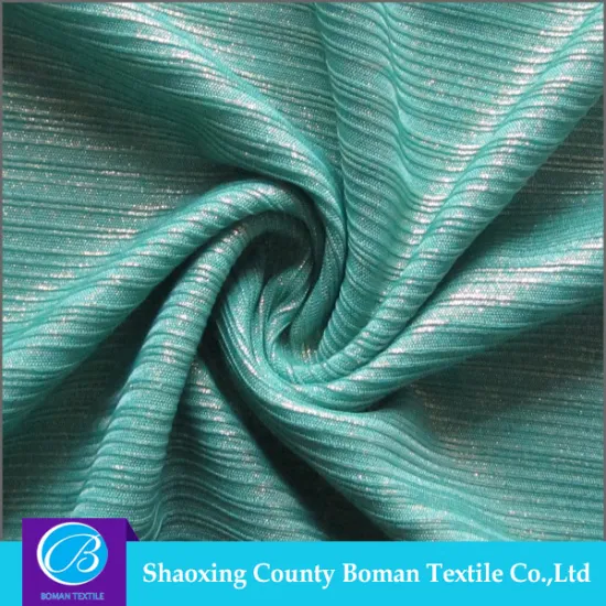 Best selling Custom Garment 100% polyester foil fabric