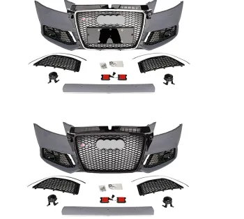 RS3 Style Front Bumper with Grille for Audi A3 8P 2008-2013