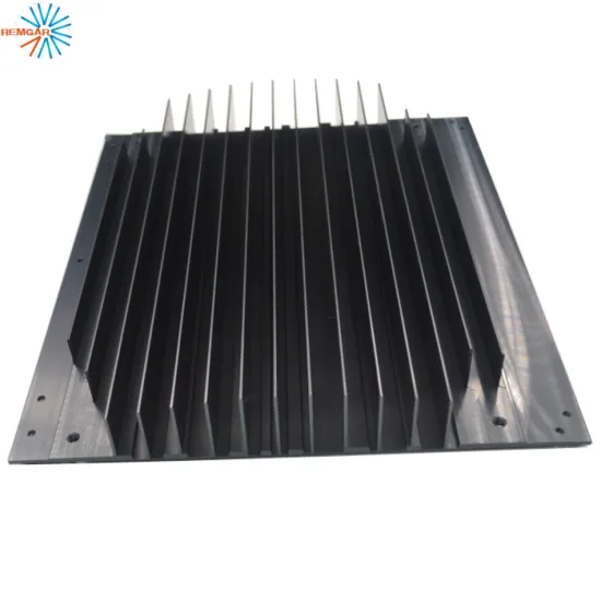custom aluminum extruded heat sink profile