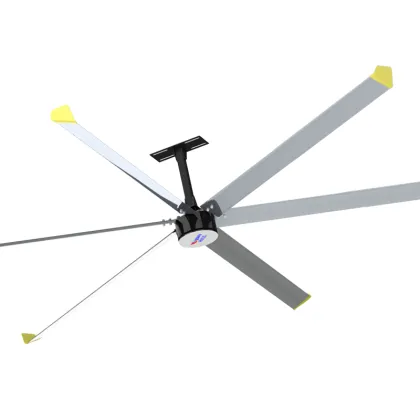 Permanent magnet industrial ceiling fan