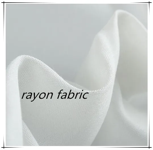 Fashionable 100%Rayon Dyed Fabric For Ladies' Dress