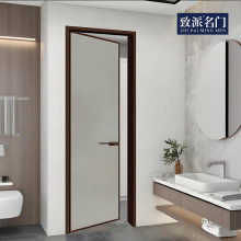 Design minimalista doméstico de porta plana